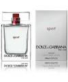 Dolce&Gabbana The One Sport Men 100ml edt (бодрящий, динамичный, мужественный, энергичный)