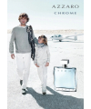 Мужская туалетная вода Azzaro Chrome (прохладный, гармоничный, свежий, легкий аромат)