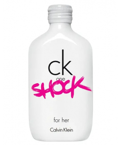 CK One Shock for Her 100ml edt (чарующий, пудровый, соблазнительный аромат)