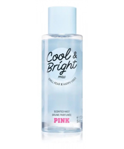 Парфюмерный Спрей для тела Victoria's Secret PINK Cool & Bright 250мл Виктория Сикрет Пинк Кул Брайт / Виктория Сикрет Розовый Прохладный и Яркий