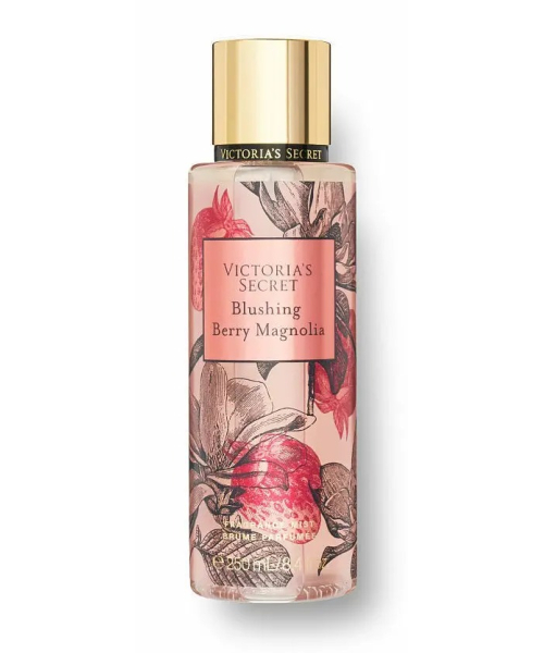 Парфюмированный Спрей для тела Victoria's Secret Blushing Berry Magnolia Fragrance Mist 250ml Виктория Сикрет Блашинг Берри Магнолия / Виктория Сикрет Краснеющая Ягодная Магнолия