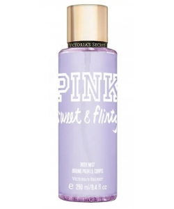 Парфюмированный Спрей для тела Victoria's Secret Pink Sweet & Flirty Fragrance Mist 250ml Виктория Сикрет Пинк Свит Фрутти / Виктория Сикрет Розовый Сладкий и Кокетливый