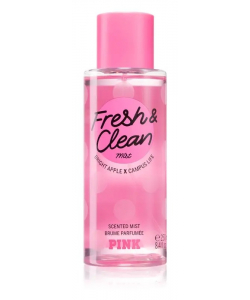Парфюмерный Спрей для тела Victoria's Secret PINK Fresh & Clean 250мл Виктория Сикрет Пинк Фреш Клиан / Виктория Сикрет Розовая Свежесть и Чистота