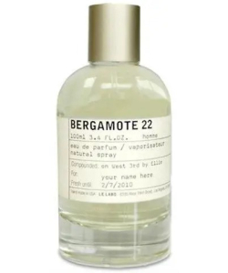 Le Labo Bergamote 22 100ml Нишевый Парфюм Ле Лабо 22 Бергамот