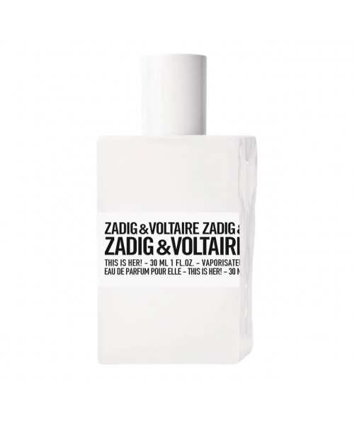 Zadig&Voltaire This is Her Tester 100ml Женская Парфюмированная Вода Задиг и Вольтер Это Она